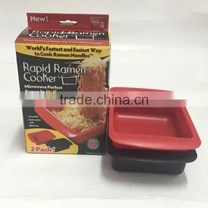 New Convience Microwave Rainbow Noodle Bowl Rapid Microwave Ramen 2pcs thumbnail-6