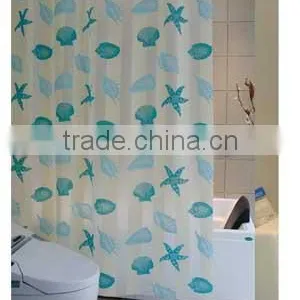PVC Waterproof Plastic Shower Curtain Designs thumbnail-3