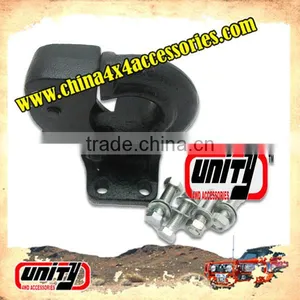 4x4 Offroad Accessories Universial Steel Black Tow Hook thumbnail-1
