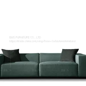 Customerized Fabric Sofa Made in China Europen Slant Seat Design Movelable thumbnail-1