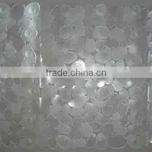 PVC Material Mat Eco-Friendly Anti-slip Oval Bath Mat thumbnail-1