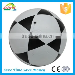 Advertising Glossy 32 Panels Black and White Mirror Football Soccer Ball for Toys thumbnail-6