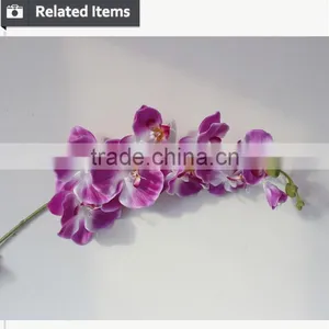 Wedding Decoration Flower Stand Factory Direct Artificial Fabric Dendrobium Flower thumbnail-6