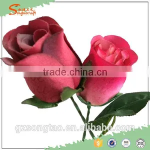 China Wholesale Silk Flower Colorful Cheap Fake Flowers Artificial Flower thumbnail-1
