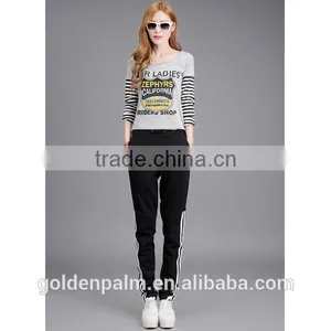 Womens Custom Jogger Gym Pants Sports Long Rash Guard Pants thumbnail-1