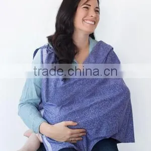 2014 Hotsale Stylish Mother Nursing Scarf , Baby Muslin Nursing Wraps , Bamboo Mother Nursing Wrap thumbnail-1