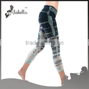 Capri Pants Wholesale Women Fashion Soft Sports Yoga Pants thumbnail-2