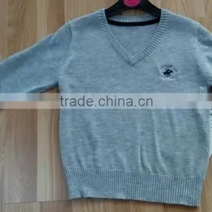 (KD0443) Boys V-neck Sweaters thumbnail-1