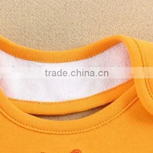 HOT SALE !Top Quality Branded MOM AND BAB Waterproof Pink Colour Bibs 100%cotton Embroidery thumbnail-3