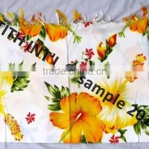 Cheap Custom Printed Beach Rayon Pareo thumbnail-2