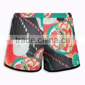 MGOO Hot Summer Sublimation Printing Dri Fit Shorts Latest Design Ventilate Sport Shorts Woman thumbnail-2