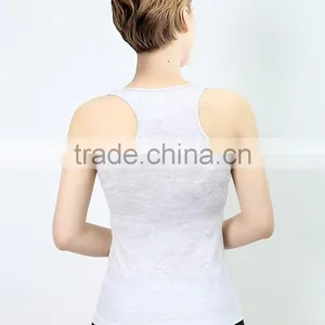 New Design Fashion Low Price Sexy Women White Tight Tank Tops Wholesale thumbnail-3