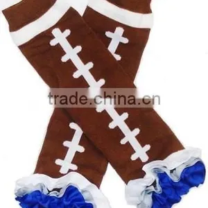 Factory Wholesale Football Baby Leg Warmers Knit Baby Leggings for Fall/Winter thumbnail-3