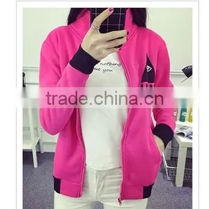 Wholesale Life Women Zipper Jacket Sweatshirt Without Hood thumbnail-2