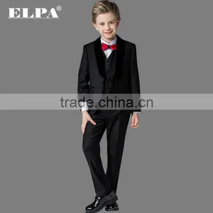 ELPA 2016 New Fashion Boys Black Wedding Suits thumbnail-4