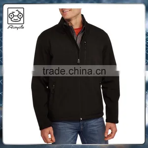 Woven Shell Bonded With 100%polyester Fleece Lined Durable Jacket for Man thumbnail-1