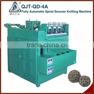 QJT-QD-4A High Procuction CE Automatic Galvanized Pot Scrubber Machine thumbnail-1