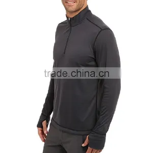 Wholesale Breathable Men Sport Long Sleeve Custom Round Neck Athletic Sport Gym Dry Fit t Shirtst thumbnail-2