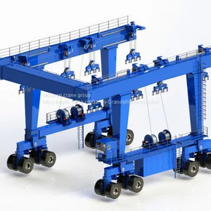 Mobile Yacht Boat Hoist Lift Gantry Crane thumbnail-2