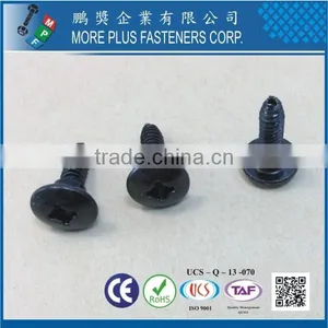 Made in Taiwan Zinc Black CR6+ Trilobuar Thread Without Bumper Square Phil Combo Carbon Steel C1022 Screws thumbnail-6