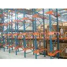 Dairy Industry Single Bracket Drive in Rack With Stock Movement , 10M thumbnail-1