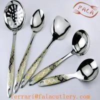 China OEM/ODM 18 10 Stainless Steel Full Gold Kitchenware thumbnail-1