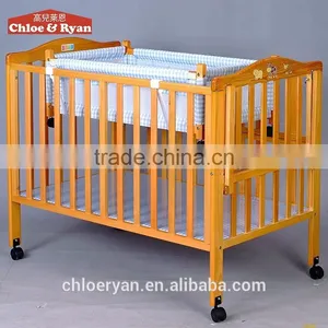 Wholesale Solid Wood Multifunction High Quality Bed Baby Cribs thumbnail-4