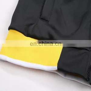 New Design Men's Black Yellow Track Suit thumbnail-6