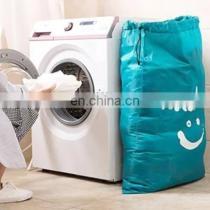 Handy Laundry 30" x 40" Navy 200 Nylon Bag Denier Nylon Drawstring Bag Waterproof Drawstring Bag pu Waterproof Drawstring Bag thumbnail-2