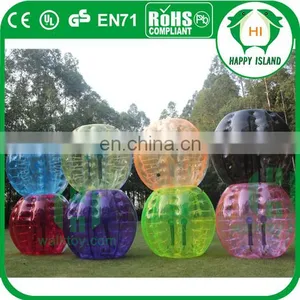 HI New Design TPU/PVC Pvc Small Zorb Ball Human Bubble Ball for Football thumbnail-2