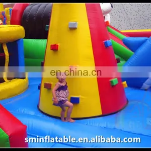 2016manufacturer Professional Production PVC Inflatable Enterrtainment Castle Inflatable Plastic Slide Inflatable Bluncer thumbnail-2