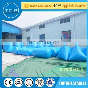 TOP Paintball Wall Inflatable Airsoft Bunker China Factory thumbnail-1