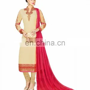 2017 Casual Party Wear Decent Salwar Kameez Suits Dress Materials (salwar Kameez Suits) thumbnail-1