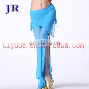 Sexy High Quality Net Cloth Plus Size Belly Dance Pants for Ladies K-4012# thumbnail-6