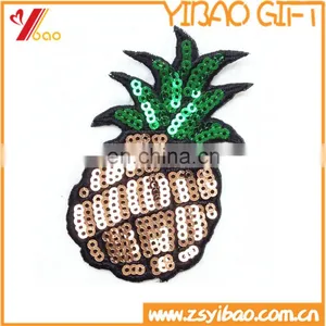 2017 New Design Custom Sequin Embroidery Patch thumbnail-2