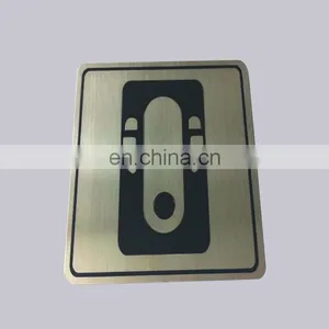 Stainless Steel High Quality Toilet Nameplate Door Name Plates thumbnail-4