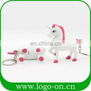New Arrival Unicorn Keychain With Led Light and Unicorn Sound thumbnail-2