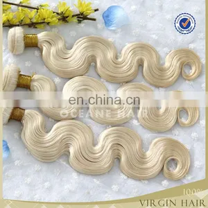 613 Blonde Cheap Indian Remy Bundles Hair thumbnail-3