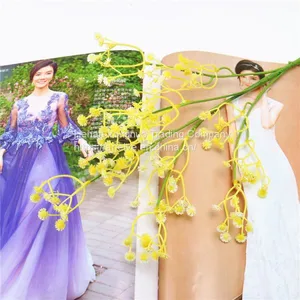 Factory Wholesale Bridal Bouquet Beautiful Artificial Single Stem Gypsophila Flower For Wedding Decoration thumbnail-4