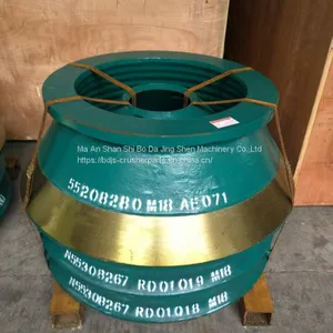 High Manganese Steel Nordberg Cone Crusher Wear Parts Bowl Liner for Metso thumbnail-5