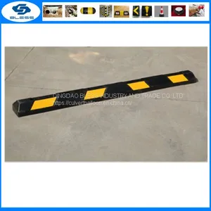 Carpark Rubber Wheel Stopper Made in China Exported to Singapore Astralia America England Canada thumbnail-3