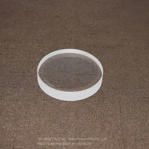 Polished Quartz Plate Transparent Clear Quartz Glass Plate Quartz Disc thumbnail-2