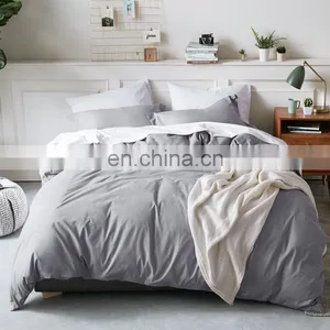 2020 Luxury 200TC 100% Cotton Hotel Home Full Queen Bedding Set Bed Duvet Cover thumbnail-4
