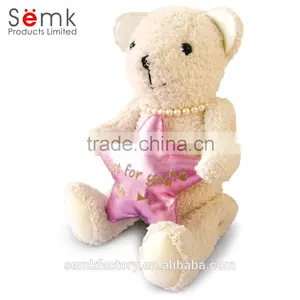 Custom Polyester Material Stuffed Talking Plush Bear Toy thumbnail-1