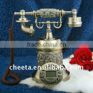 Elegant Antique Resin Telephone thumbnail-1