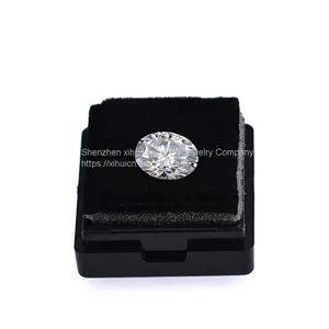 Moissanite 1 Carat D Color Loose Moissanite Stone Oval Excellent Cut 5x7mm VVS1 For Engagement Ring Bead For Jewelry Making thumbnail-2