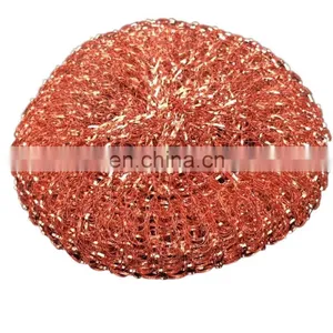 15g 99.99% Hot Sale Necessity Pure Copper Wire Braided Copper Scourer thumbnail-1