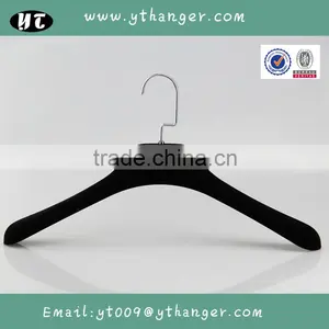 HA6943 Flocked Cover Coat Hanger Velvet Plastic Clothes Hanger Supplier's Choice thumbnail-3