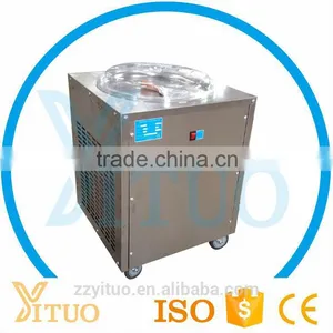Flat Single Pan Fried Ice Cream Machine Ice Cream Roller thumbnail-3