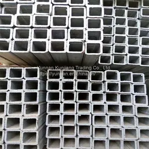 Yunnan Q235 Square Tube Wholesale Hot Dip Galvanized Square Tube 40 * 80 * 3 Square Tube Kunming Sales Square Tube thumbnail-4